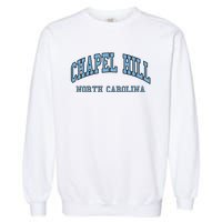 Chapel Hill North Carolina Throwback Garment-Dyed Sweatshirt