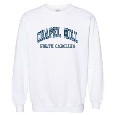 Chapel Hill North Carolina Throwback Garment-Dyed Sweatshirt