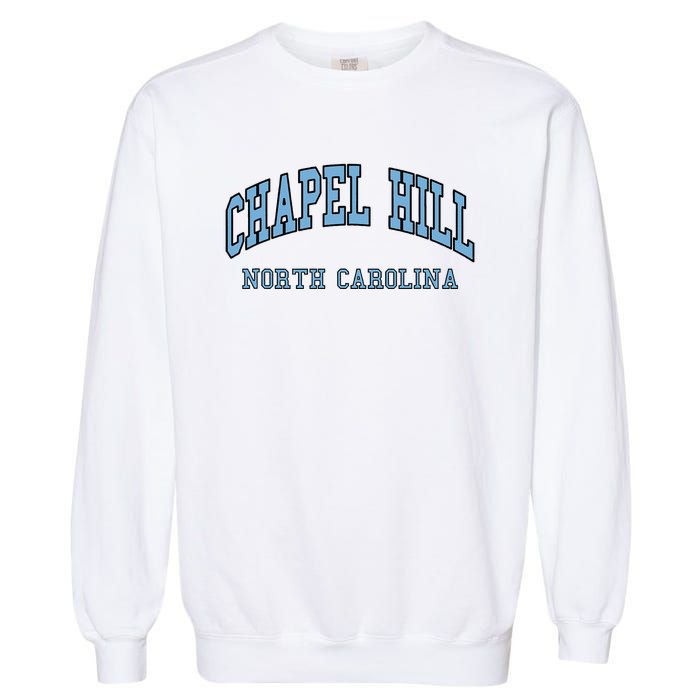 Chapel Hill North Carolina Throwback Garment-Dyed Sweatshirt