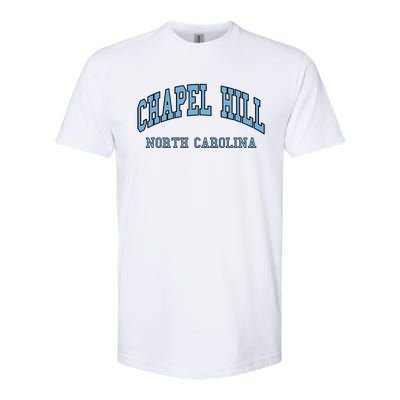 Chapel Hill North Carolina Throwback Softstyle CVC T-Shirt