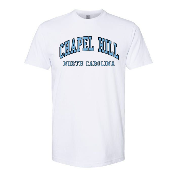 Chapel Hill North Carolina Throwback Softstyle CVC T-Shirt