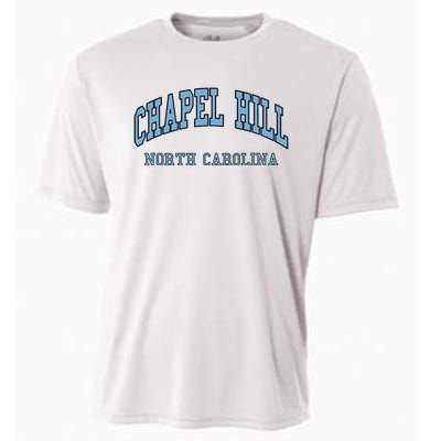 Chapel Hill North Carolina Throwback Cooling Performance Crew T-Shirt