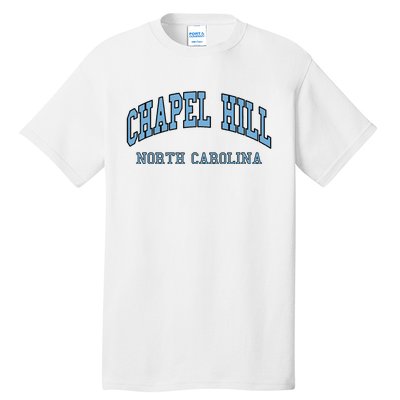 Chapel Hill North Carolina Throwback Tall T-Shirt