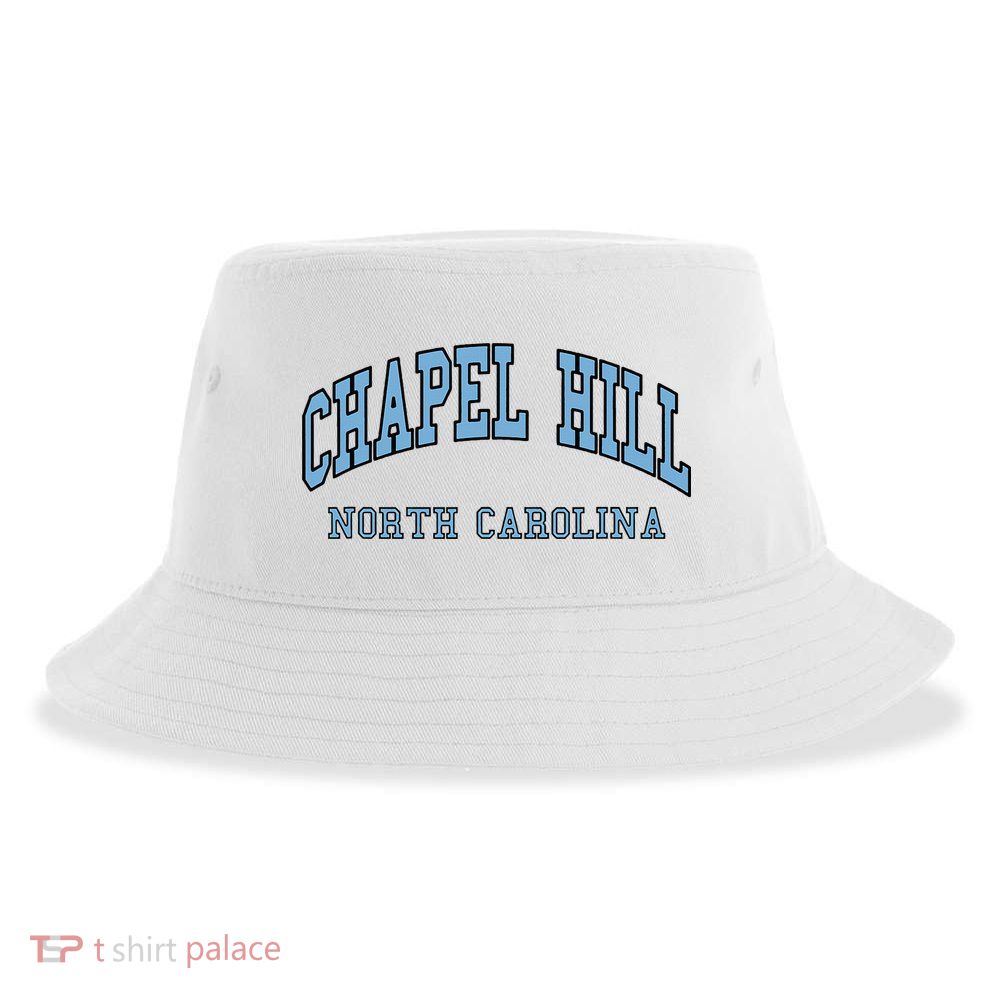 Chapel Hill North Carolina Throwback Sustainable Bucket Hat