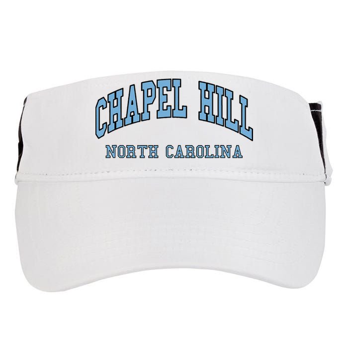 Chapel Hill North Carolina Throwback Adult Drive Performance Visor