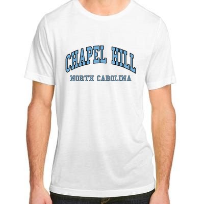 Chapel Hill North Carolina Throwback Adult ChromaSoft Performance T-Shirt