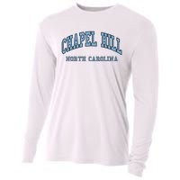 Chapel Hill North Carolina Throwback Cooling Performance Long Sleeve Crew