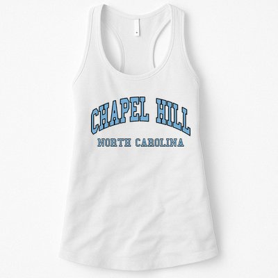 Chapel Hill North Carolina Throwback Womens Tank Top