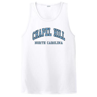 Chapel Hill North Carolina Throwback PosiCharge Competitor Tank