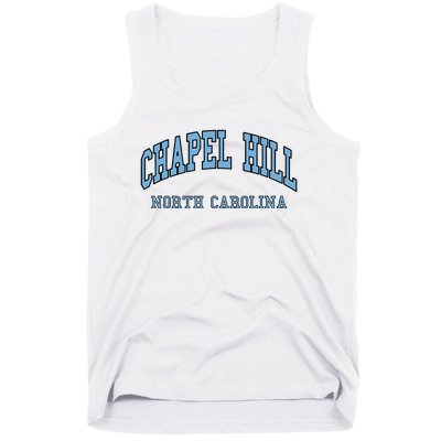 Chapel Hill North Carolina Throwback Tank Top