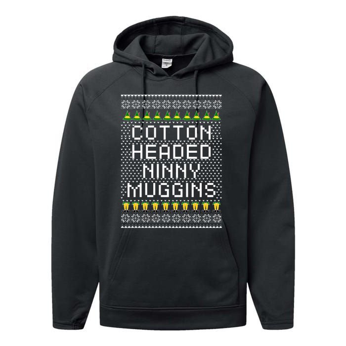 Cotton Headed Ninny Muggins Performance Fleece Hoodie