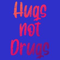 Cute Hugs Not Drugs Funny Say No To Drugs Presents Cool Gift Zip Tote Bag
