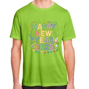 Cool Happy New Year 2025 New Years Eve Party Gift Adult ChromaSoft Performance T-Shirt