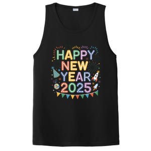 Cool Happy New Year 2025 New Years Eve Party Gift PosiCharge Competitor Tank