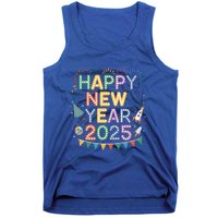 Cool Happy New Year 2025 New Years Eve Party Gift Tank Top