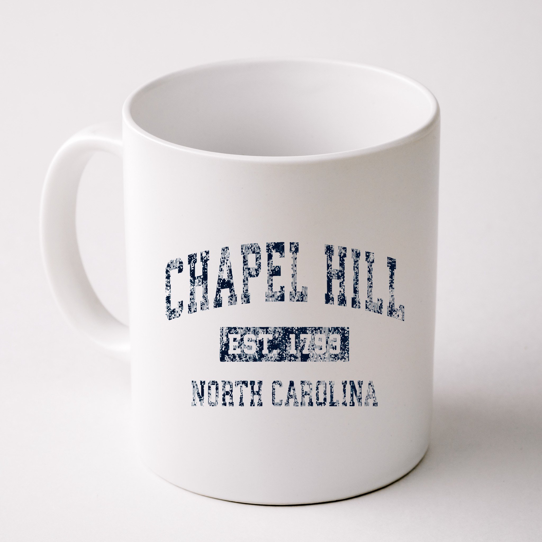 Chapel Hill North Carolina NC Vintage Sports Design Navy  Mug