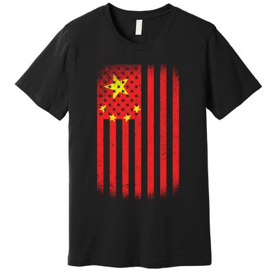 Vintage Chinese Flag Premium T-Shirt