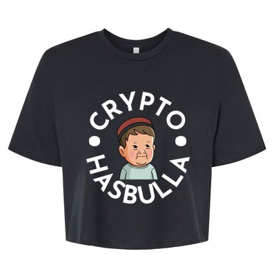 Crypto Hasbulla Nft Bella+Canvas Jersey Crop Tee