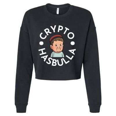 Crypto Hasbulla Nft Cropped Pullover Crew