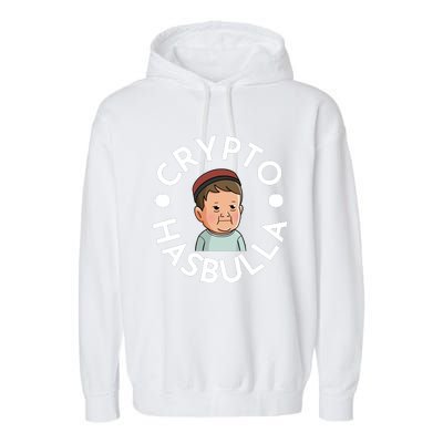 Crypto Hasbulla Nft Garment-Dyed Fleece Hoodie