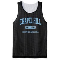 Chapel Hill North Carolina NC Vintage State Athletic Style Mesh Reversible Basketball Jersey Tank