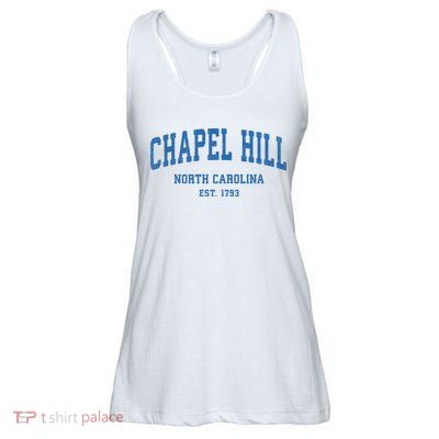 Chapel Hill North Carolina Nc Vintage Athletic Sports Ladies Essential Flowy Tank