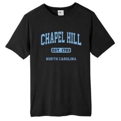 Chapel Hill North Carolina NC Vintage State Athletic Style Tall Fusion ChromaSoft Performance T-Shirt