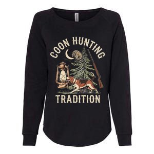 Coon Hunting Night – Patriotic Design For Coon Hunters Womens California Wash Sweatshirt