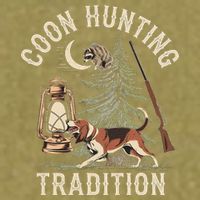 Coon Hunting Night – Patriotic Design For Coon Hunters Garment-Dyed Women's Muscle Tee