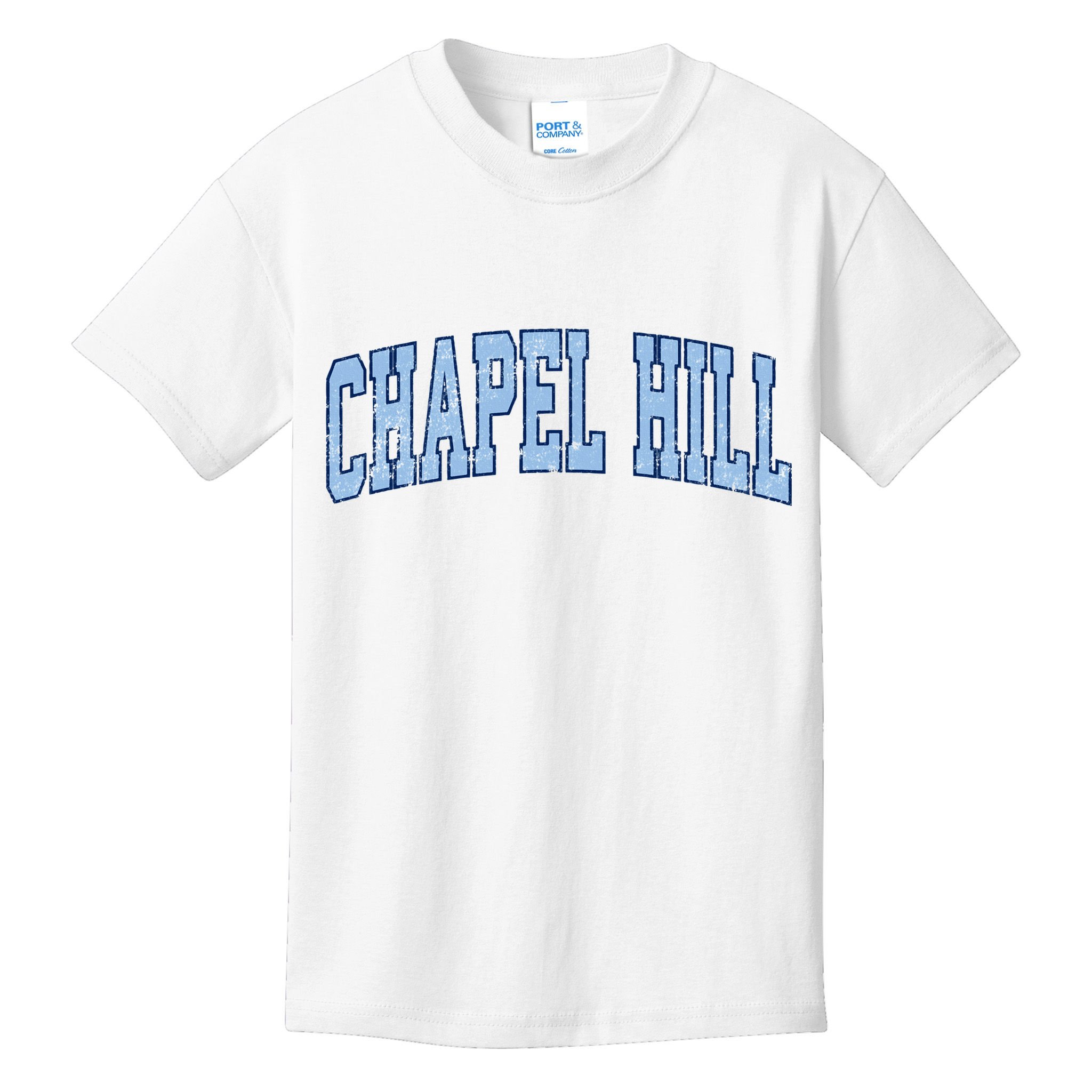 Chapel Hill North Carolina NC Vintage Athletic Sports Design Kids T-Shirt