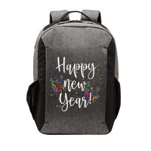 Cute Happy New Year Day Eve Party Fireworks Confetti Costume Vector Backpack