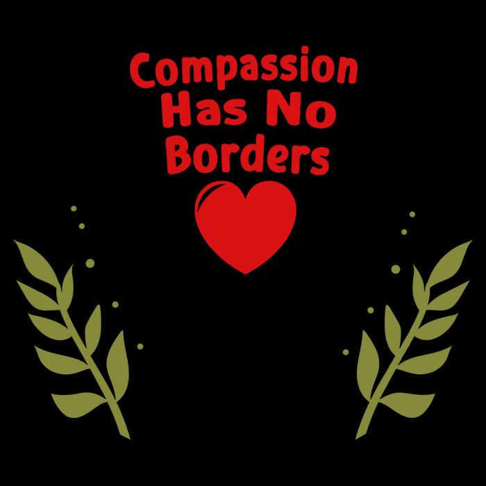 Compassion Has No Borders 16oz Travel Tumbler