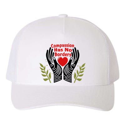 Compassion Has No Borders Yupoong Adult 5-Panel Trucker Hat