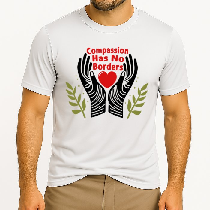 Compassion Has No Borders Performance Shirt