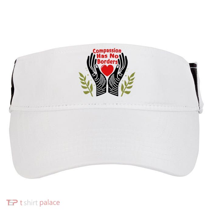 Compassion Has No Borders Adult Drive Performance Visor