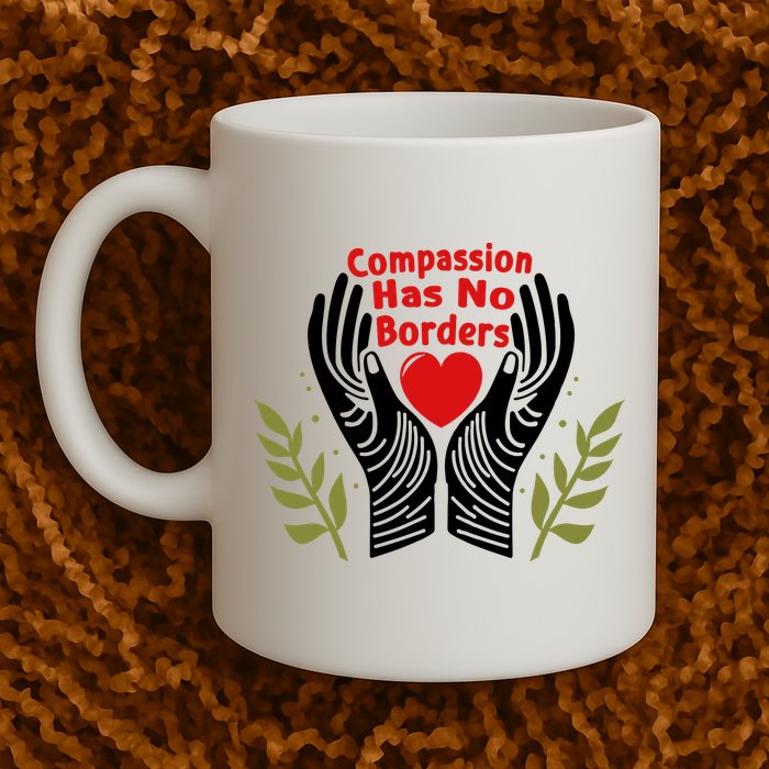 Compassion Has No Borders Mug