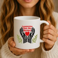 Compassion Has No Borders Mug