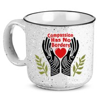 Compassion Has No Borders 15oz Campfire Ceramic Mug
