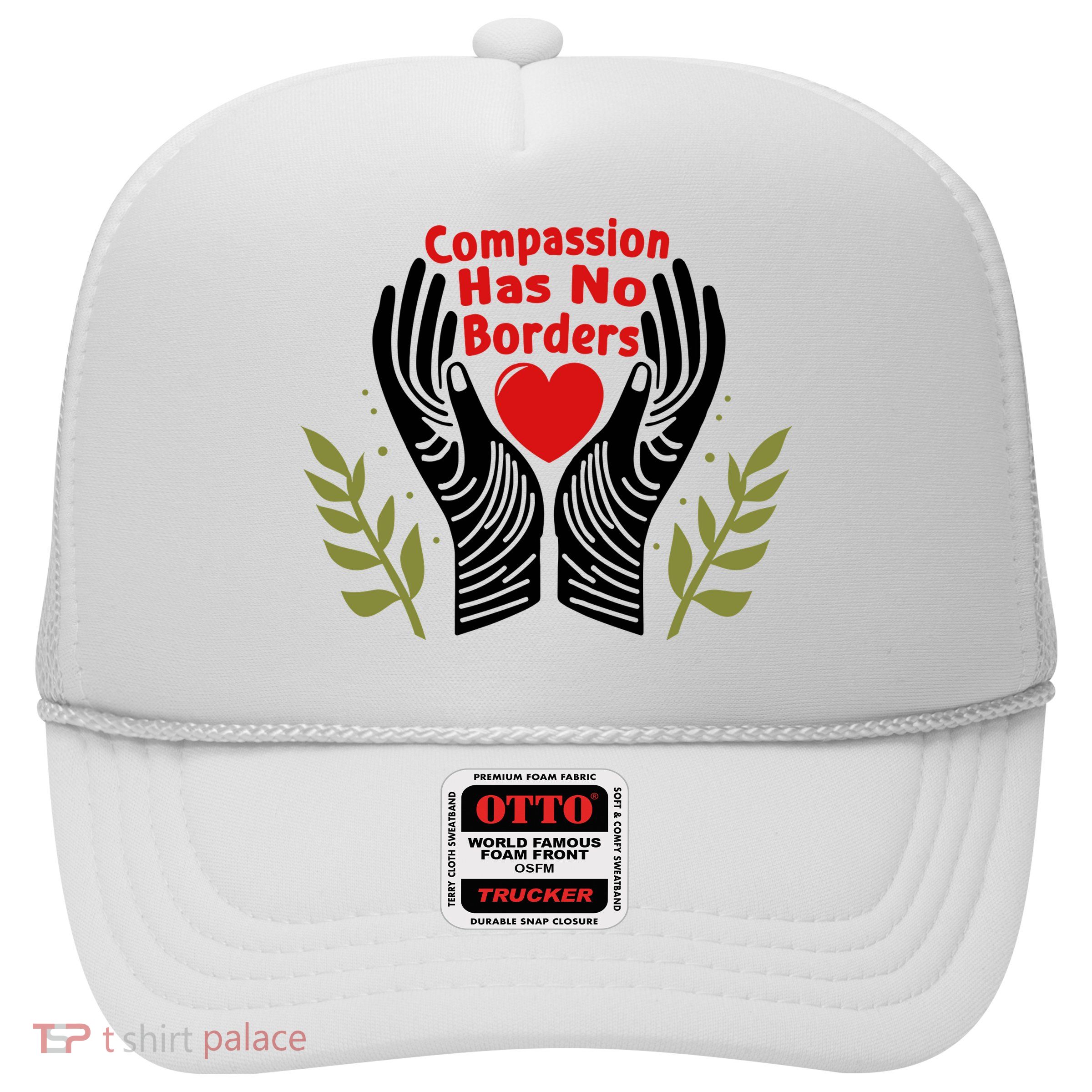 Compassion Has No Borders Trucker Hat