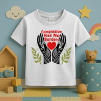 Compassion Has No Borders Toddler T-Shirt