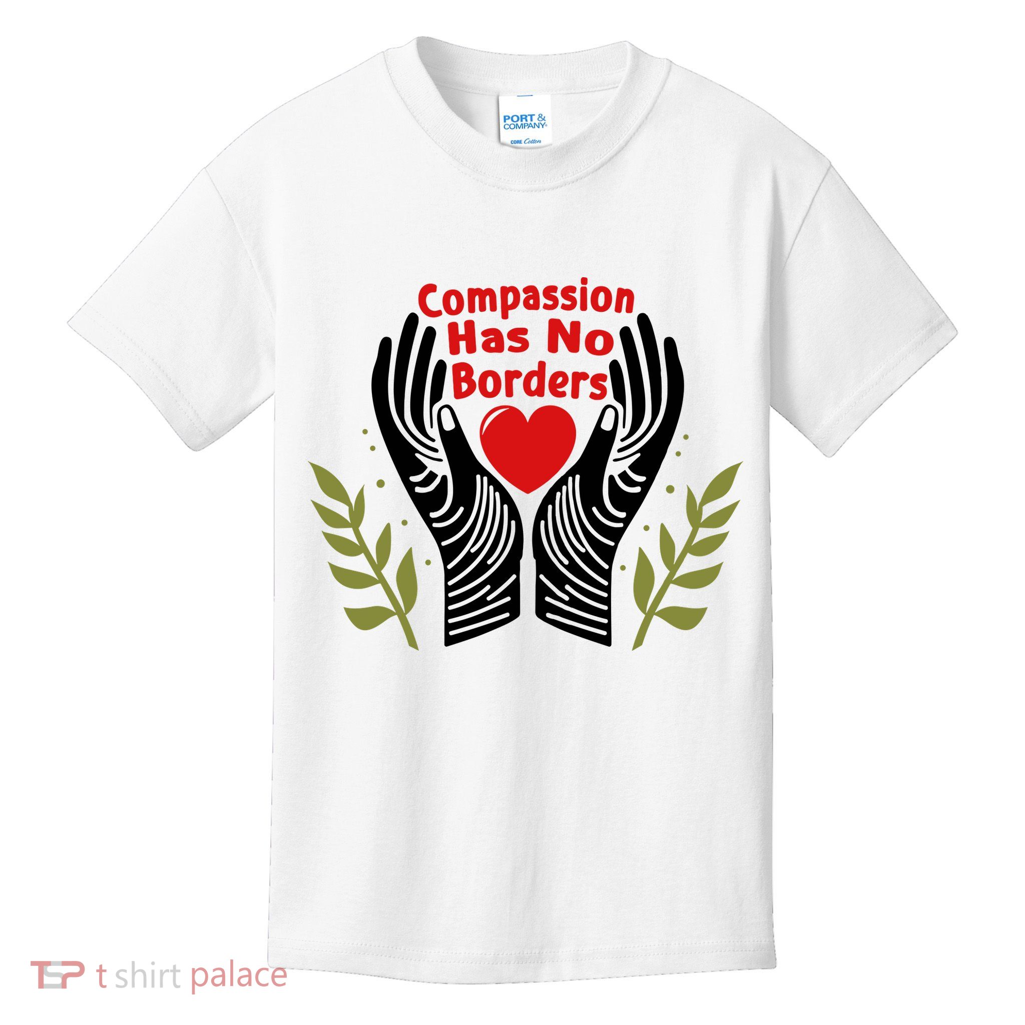 Compassion Has No Borders Kids T-Shirt