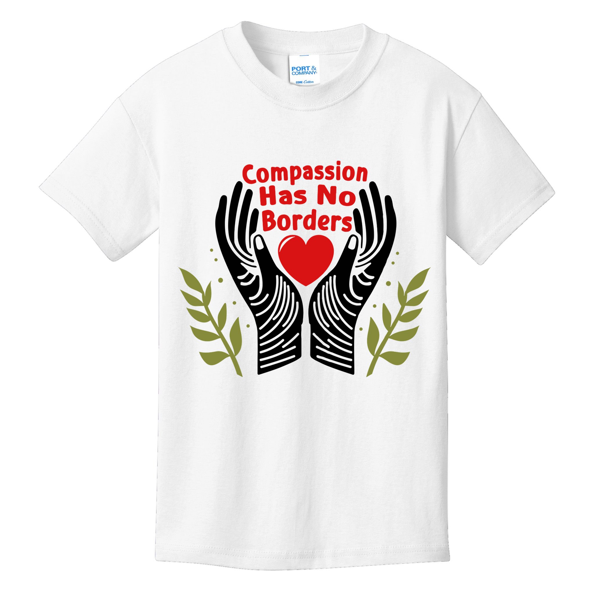 Compassion Has No Borders Kids T-Shirt