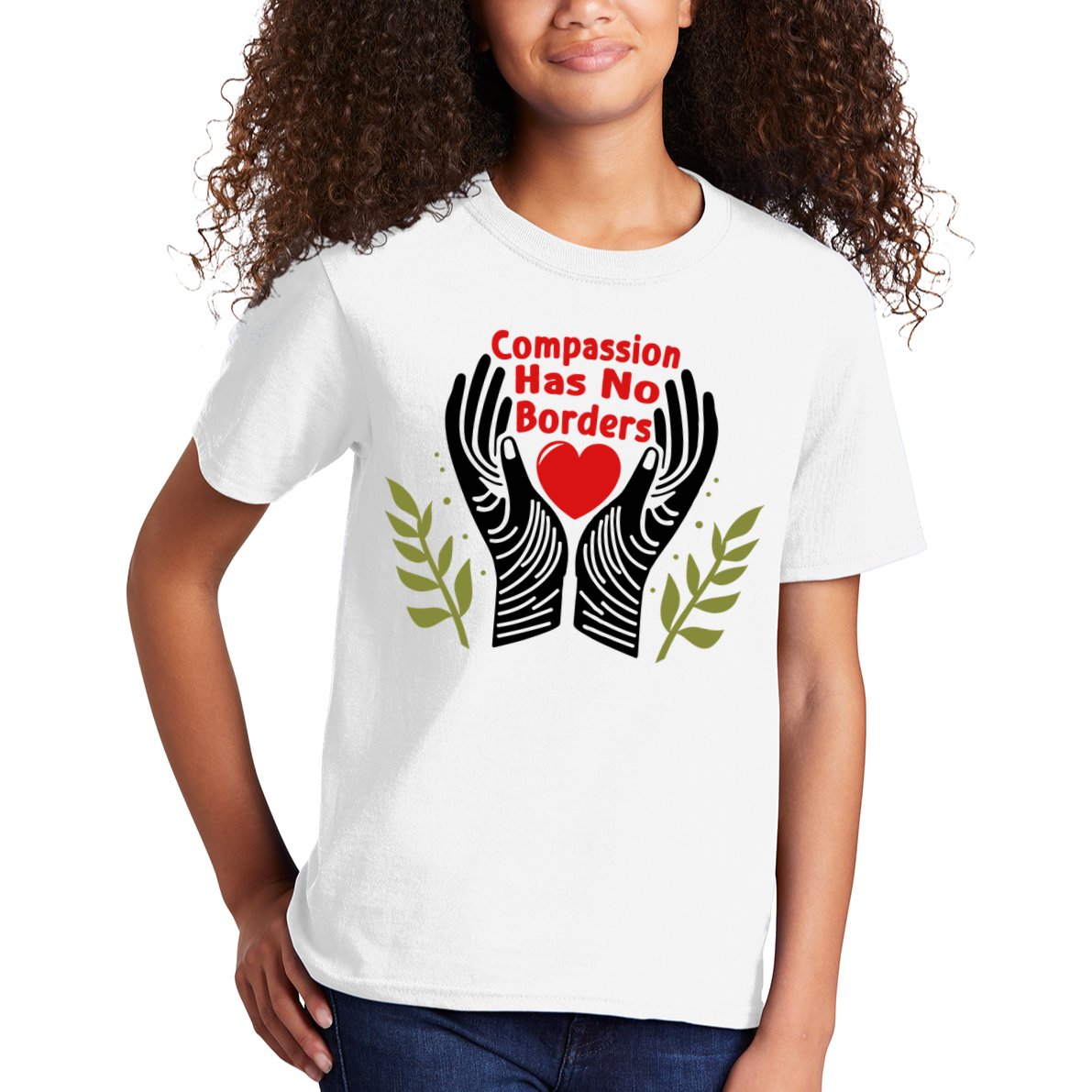 Compassion Has No Borders Kids T-Shirt