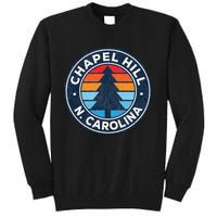 Chapel Hill North Carolina Nc Vintage Graphic Retro 70s Tall Sweatshirt