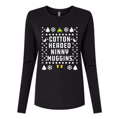 Cotton Headed Ninny Muggins Classic Womens Cotton Relaxed Long Sleeve T-Shirt