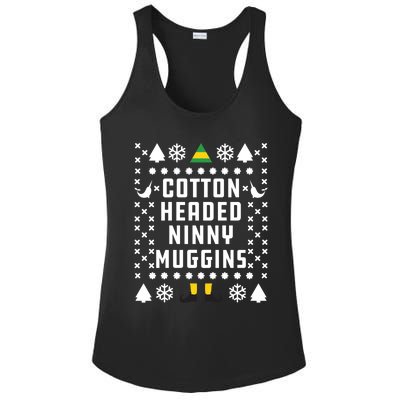 Cotton Headed Ninny Muggins Classic Ladies PosiCharge Competitor Racerback Tank