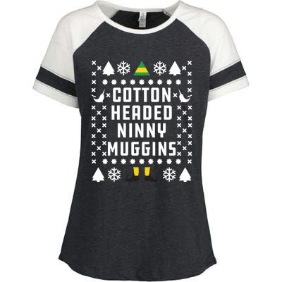 Cotton Headed Ninny Muggins Classic Enza Ladies Jersey Colorblock Tee