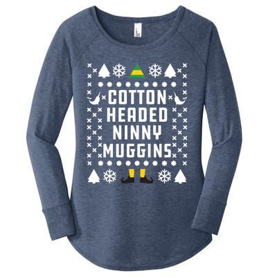 Cotton Headed Ninny Muggins Classic Women's Perfect Tri Tunic Long Sleeve Shirt