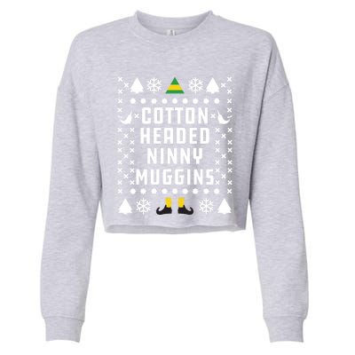 Cotton Headed Ninny Muggins Classic Cropped Pullover Crew