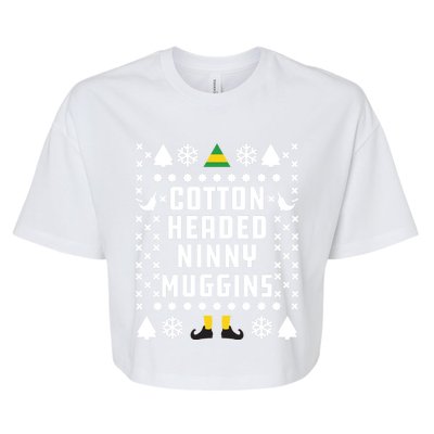 Cotton Headed Ninny Muggins Classic Bella+Canvas Jersey Crop Tee